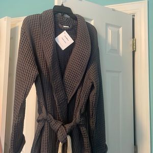 Brooklinen waffle robe